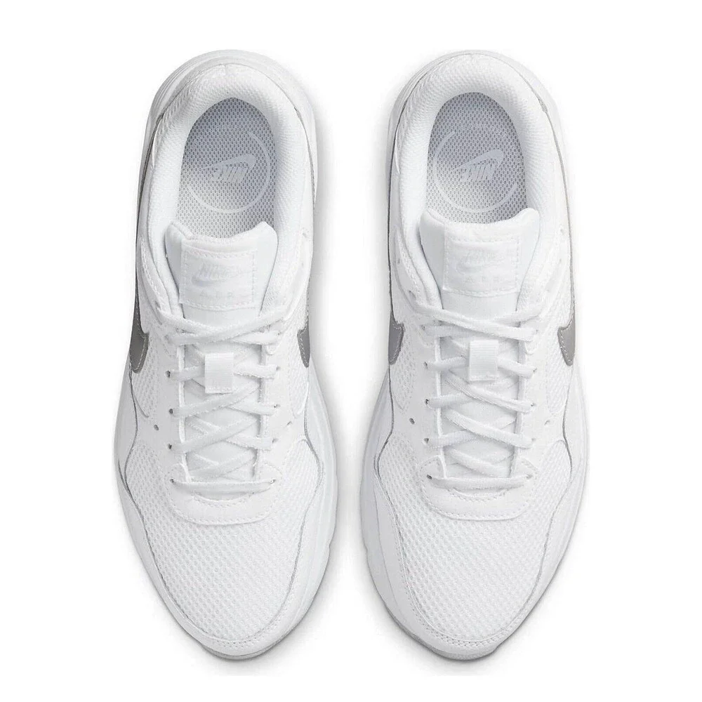 Nike Air Max SC Athletic Sneakers Shoes Women’s Size 9.5 White/Metallic Platinum - Picture 5 of 7